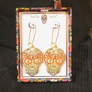 Bella Jack Skull earrings